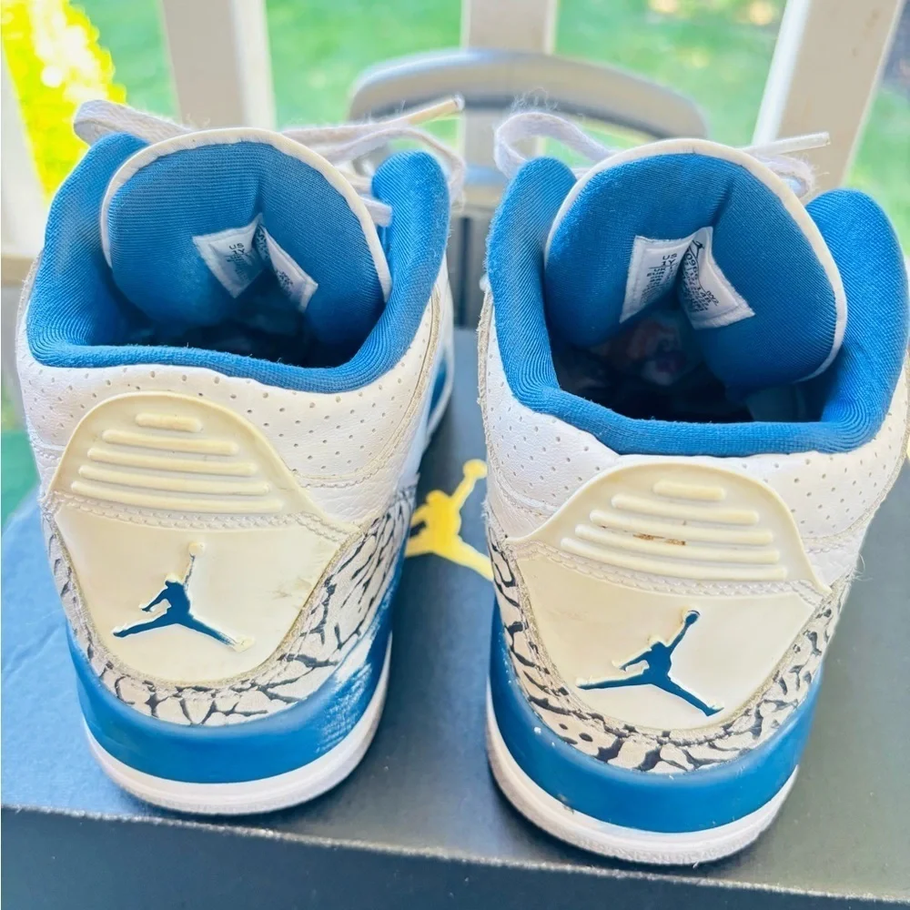 Air Jordan 3 Retro Washington Wizards  PS Youth Sneakers